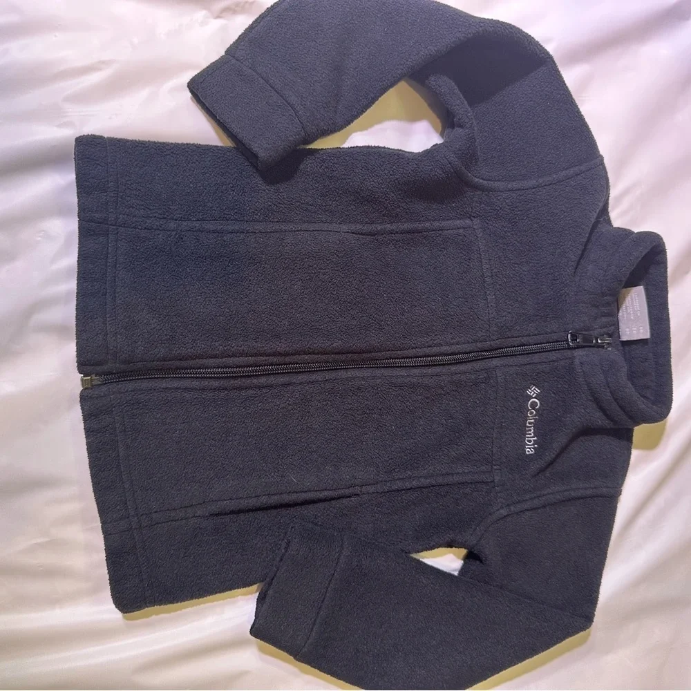 Columbia Dark Gray Fleece Jacket